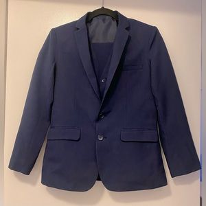Boy’s indigo blue suit